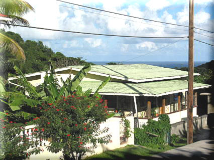 Robinsons' Rented House in Meldrem/Belvedere on Carriacou 
